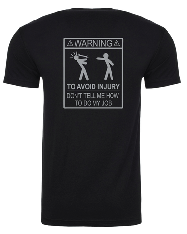 Warning Wrench soft style tee