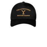 Yellowstone Black stretch mesh hat